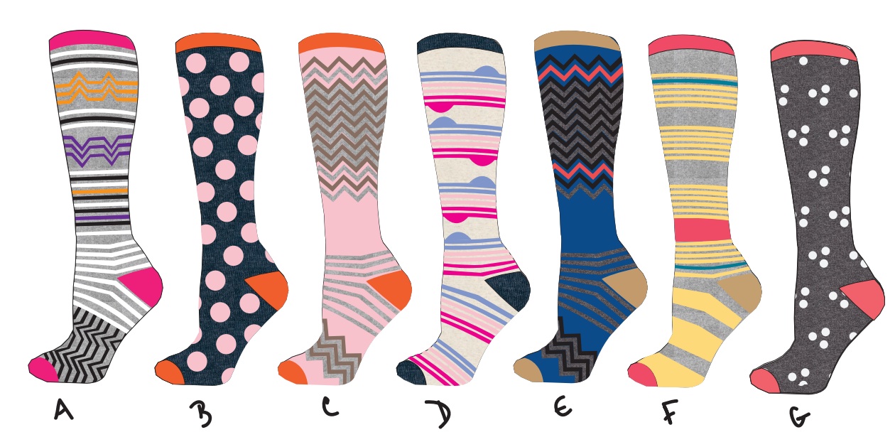 Fashion Column Twins: A lesson in colorful socks | News, Sports, Jobs